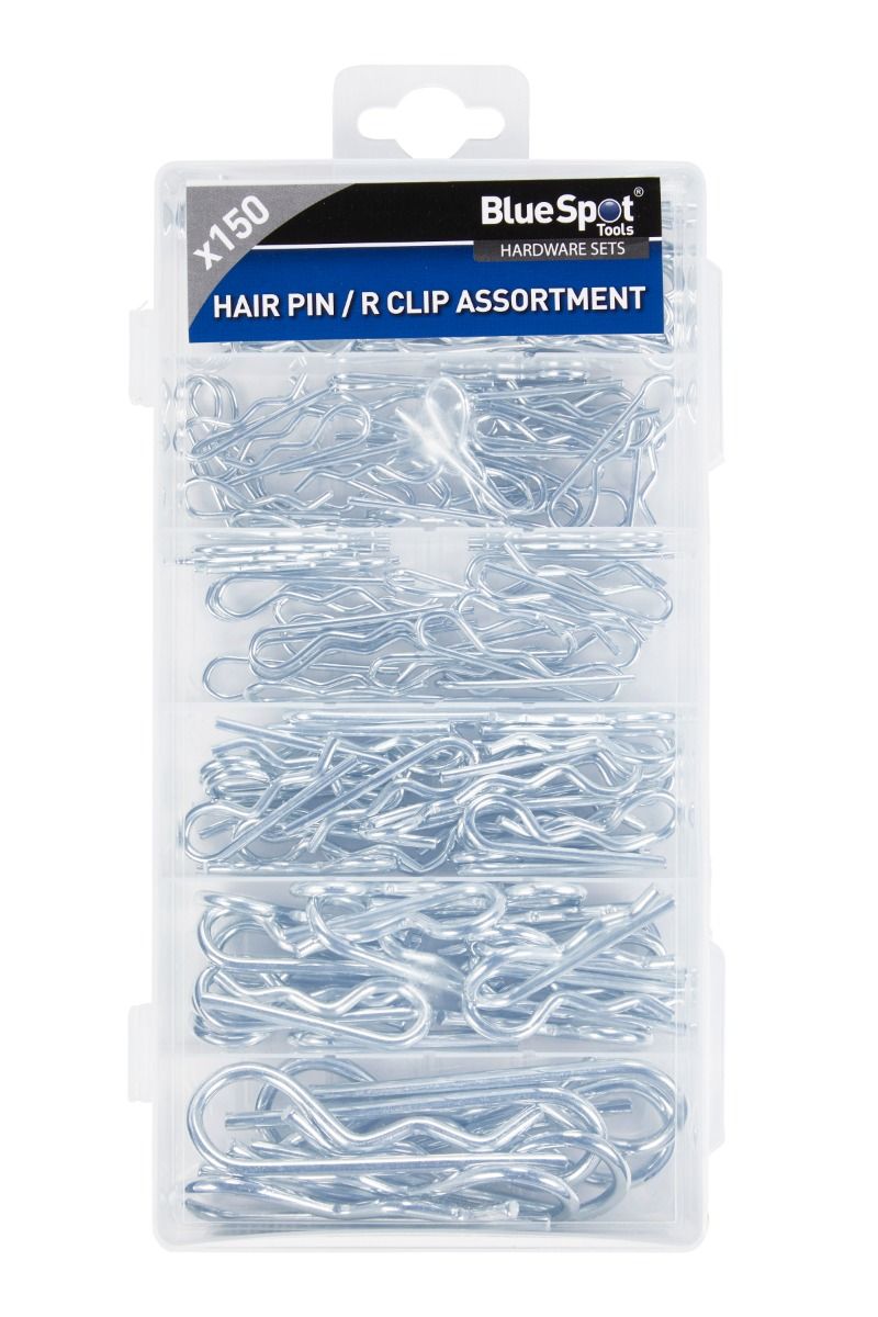150PC Assorted Hair Pin & R-Clip Set