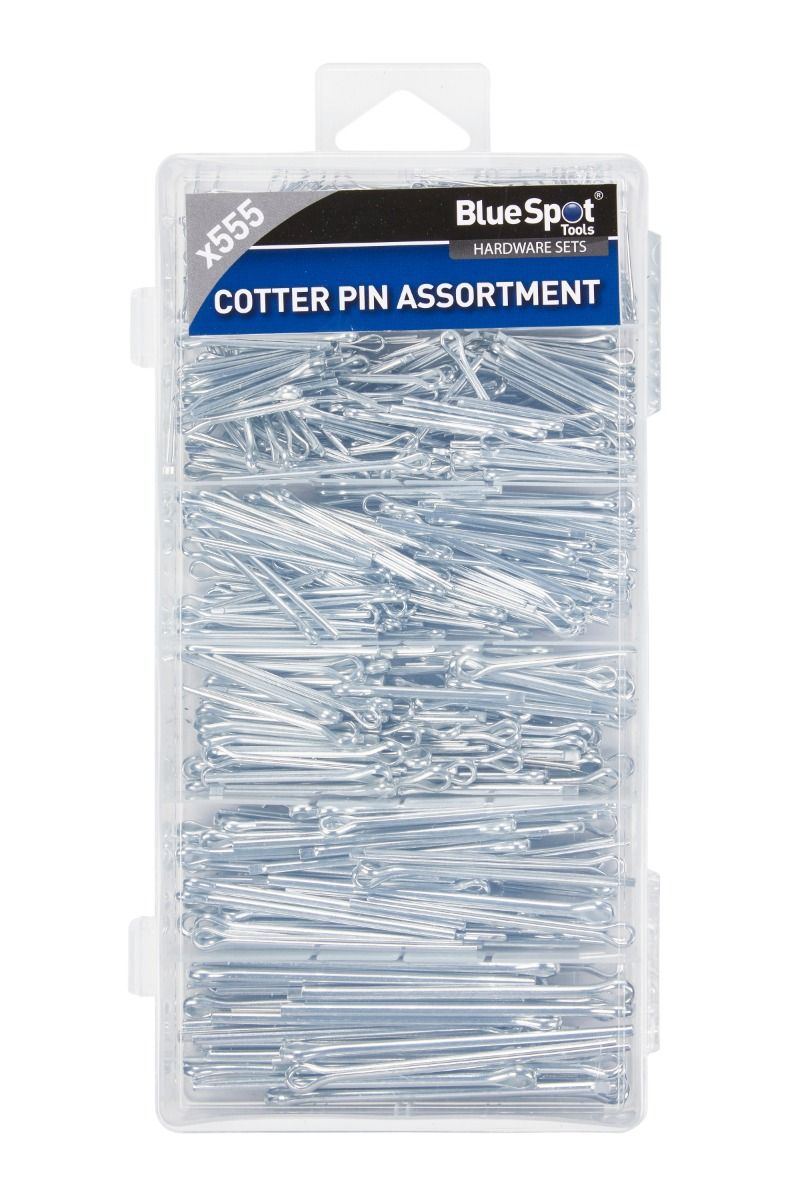 555PC Assorted Cotter Split Pin Set