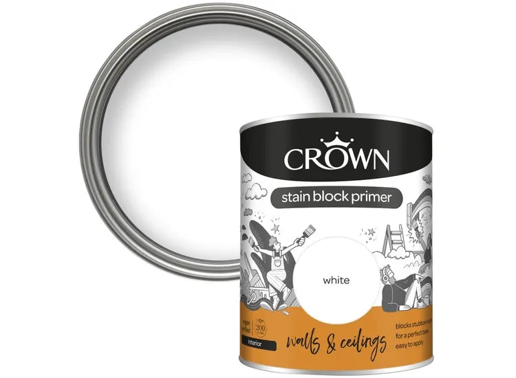 Crown Stain Block Primer White