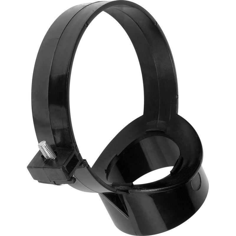 110mm Waste Adaptor Strap Boss Black