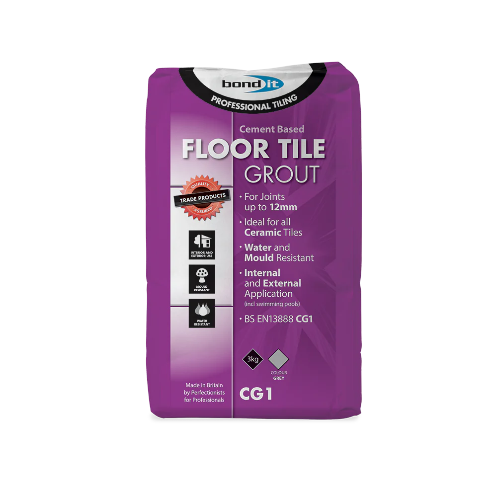 Floor Tile Grout 3KG BDFTG3