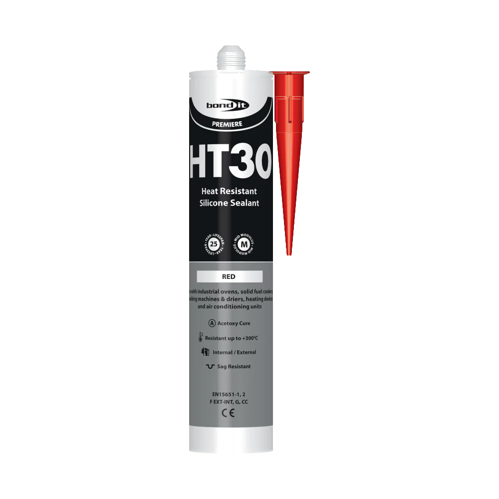 HT30 Acetic Curing UV Resistant High Temperature Silicone Sealant BDHT30R