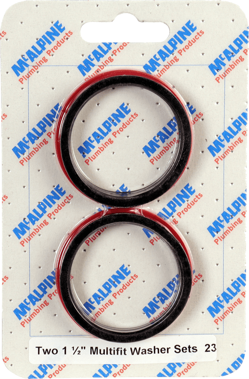 Two 1½" Multi fit Washer Sets CARD23