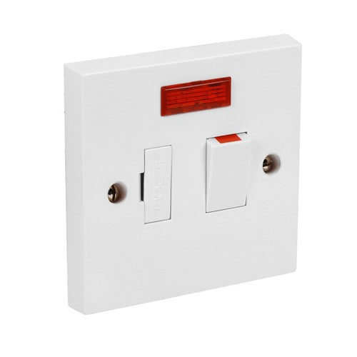 Fused Spur Switched Side Flex + Neon 13Amp CEDSPSN