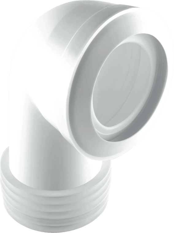 90° Bend 110mm WC Connector MAC-8