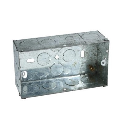 Metal Box For cooker Switch 47mm Twin MB247