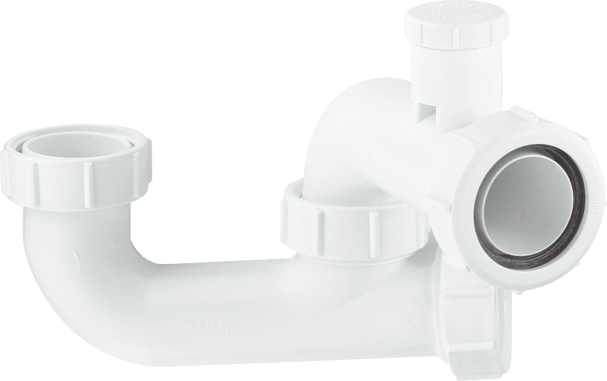 50mm Seal 40mm Anti-Syphon Bath Trap with Cleaning Eye SM10V