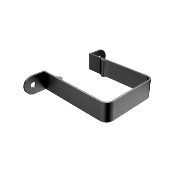65mm Square Downpipe Clip Black