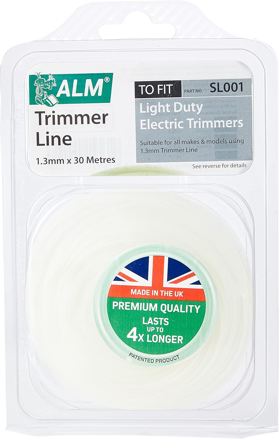 Garden Strimmer / Trimmer Line 1.3Mm X 30M