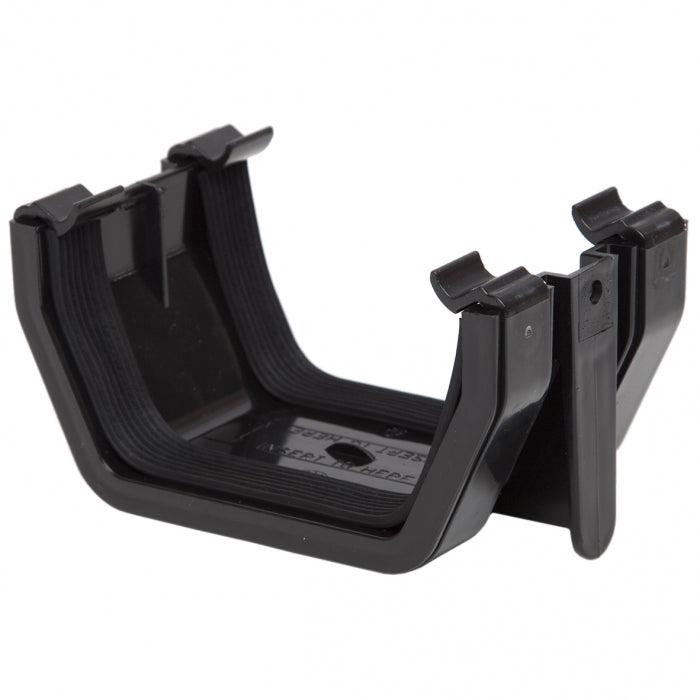 Square Line Union Bracket Black