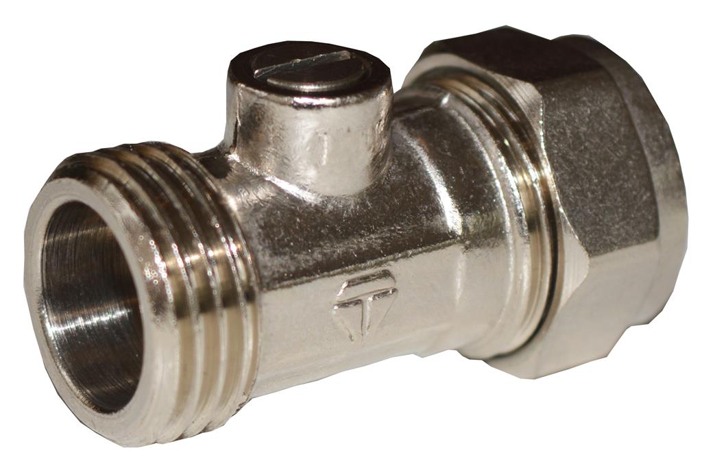 15mm FLAT FACED ISOLATING VALVE Item No. BFIVFF-15