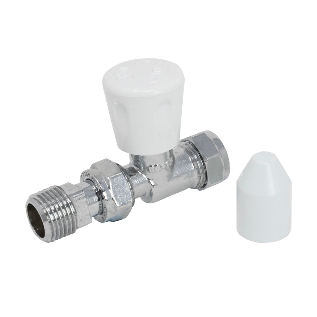 RADIATOR VALVE STRAIGHT 15mm Item No. BFRVS-15