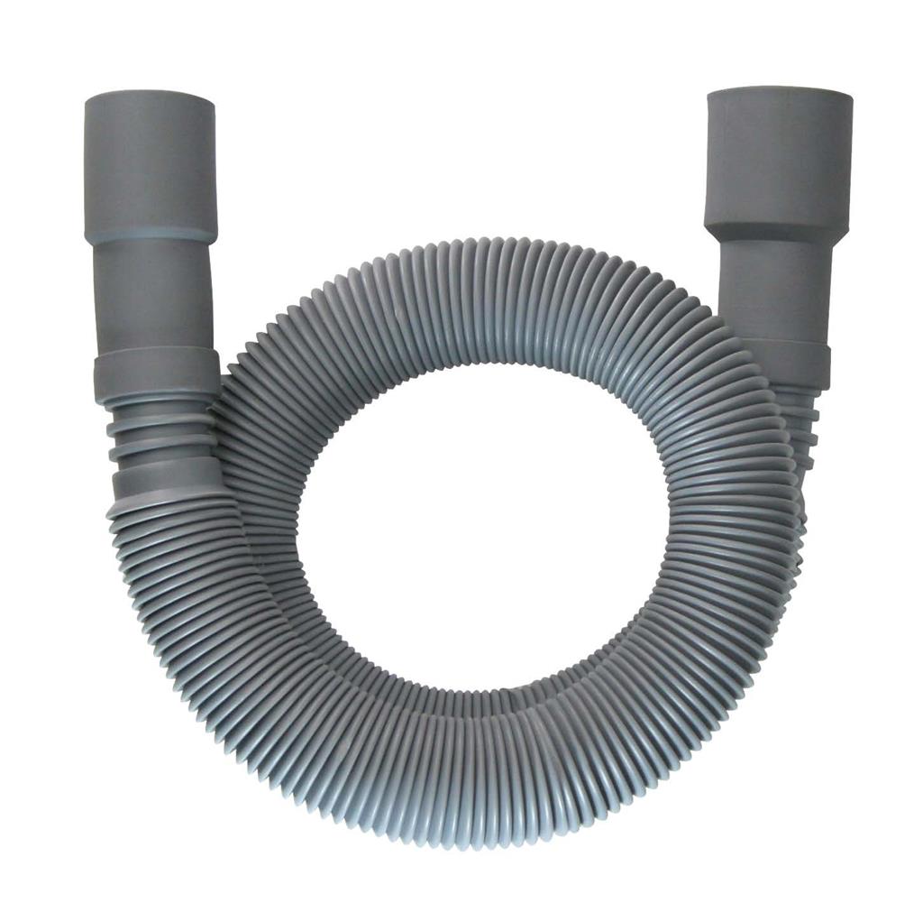 2.1M GREY FLEXI OUTLET WASHING MACHINE HOSE Item No. BFWMHGF-2.1M