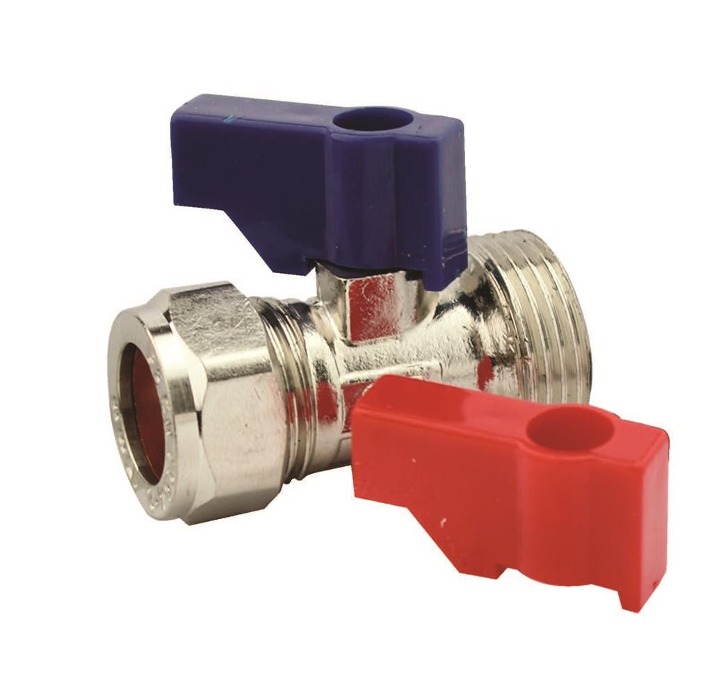 15mm x 3/4" STRAIGHT WASHING MACHINE VALVE Item No. BFWMV-15E