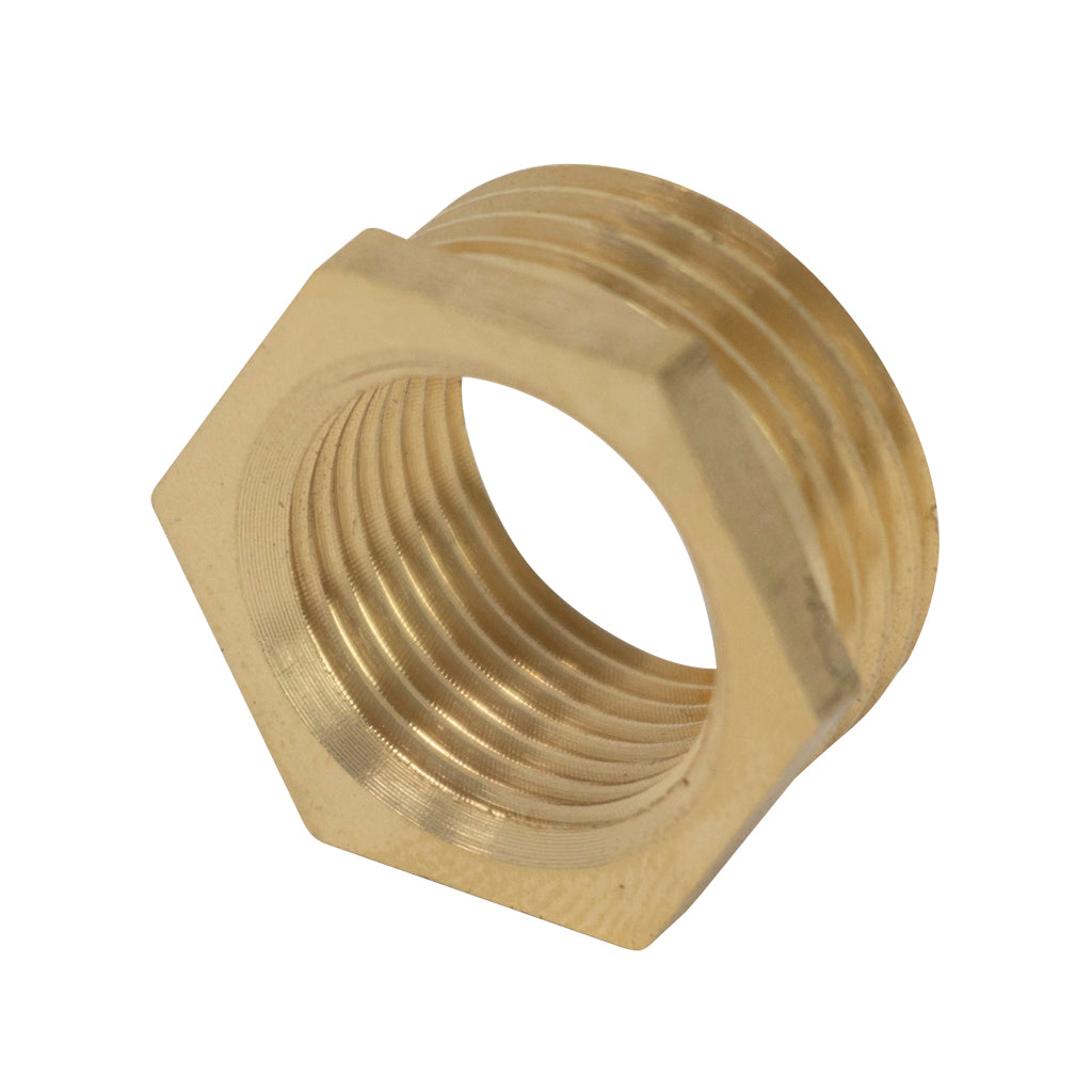 1/2" x 3/8" BRASS BUSH Item No. BRBUSH-DC