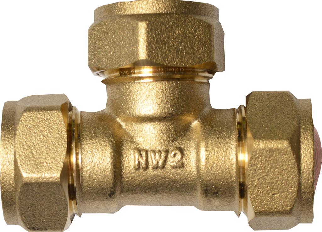 COMPRESSION 10mm EQUAL TEE Item No. COET-10