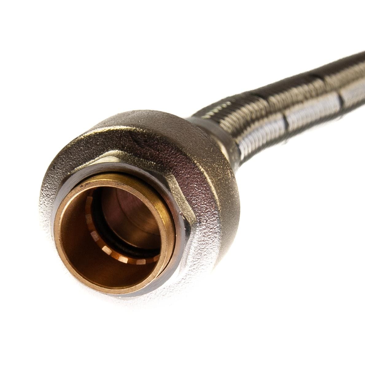 15mm x 15mm Flexible Pushfit Pipe Connector 500mm Long