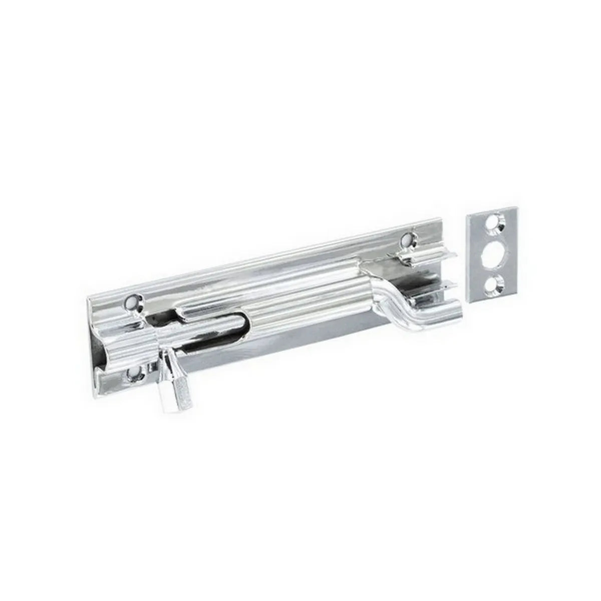 Securit S1537 Necked Bolt Chrome 1" Wide 75mm