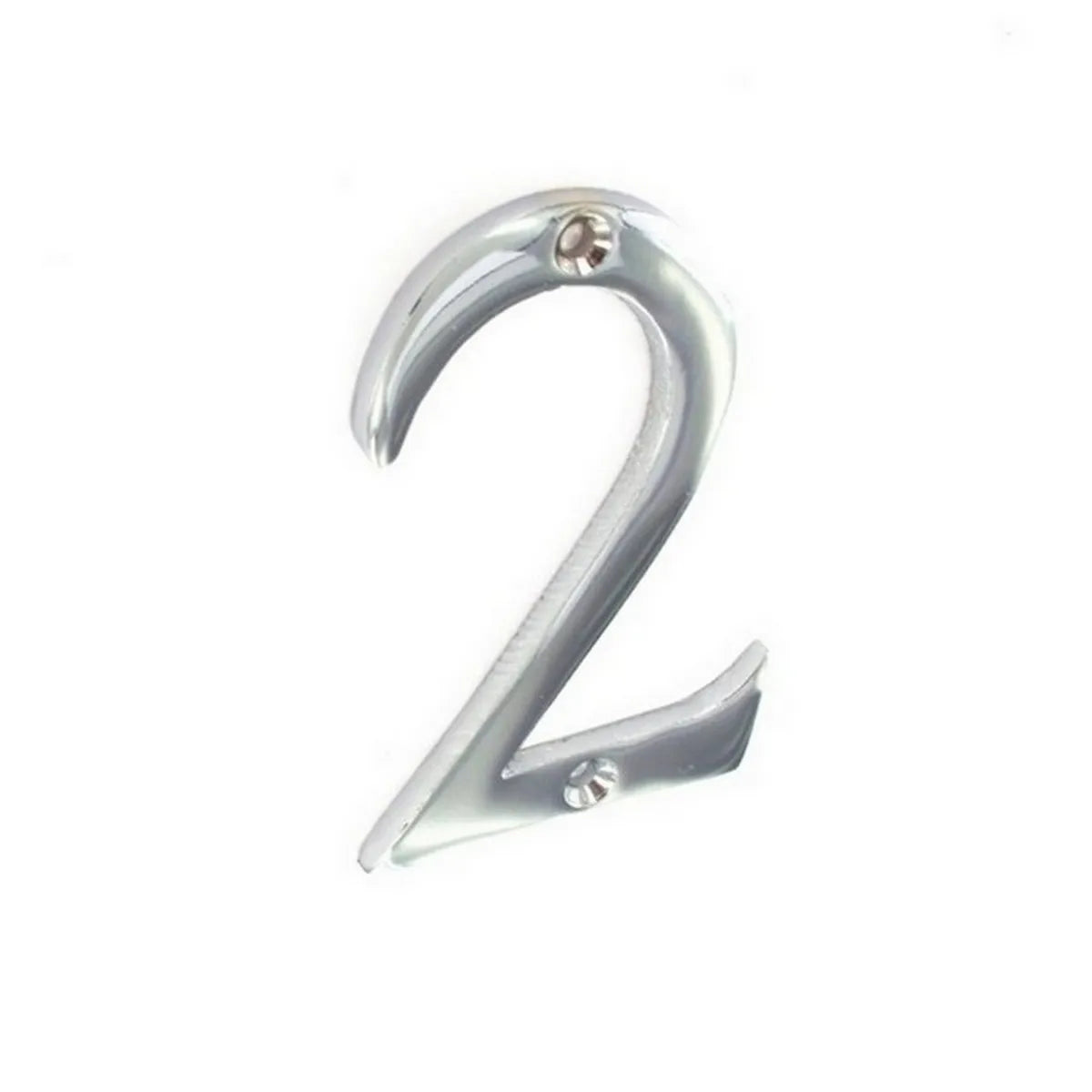 Securit S2962 Chrome Numeral No 2 75mm