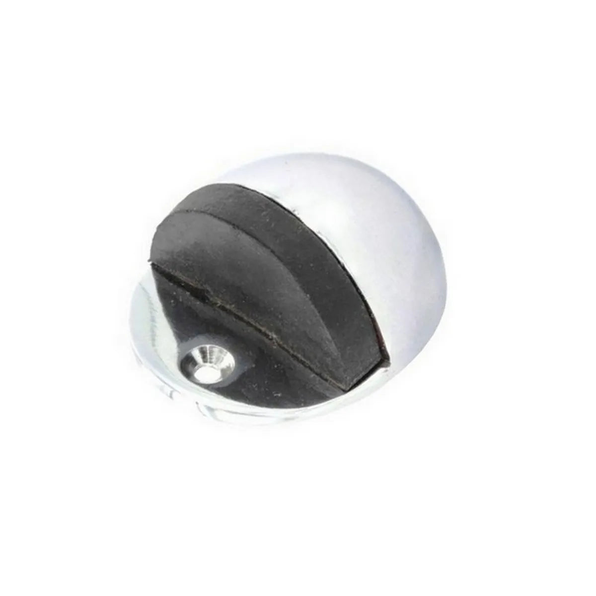 Securit S2984 Oval Door Stop Chrome 50mm