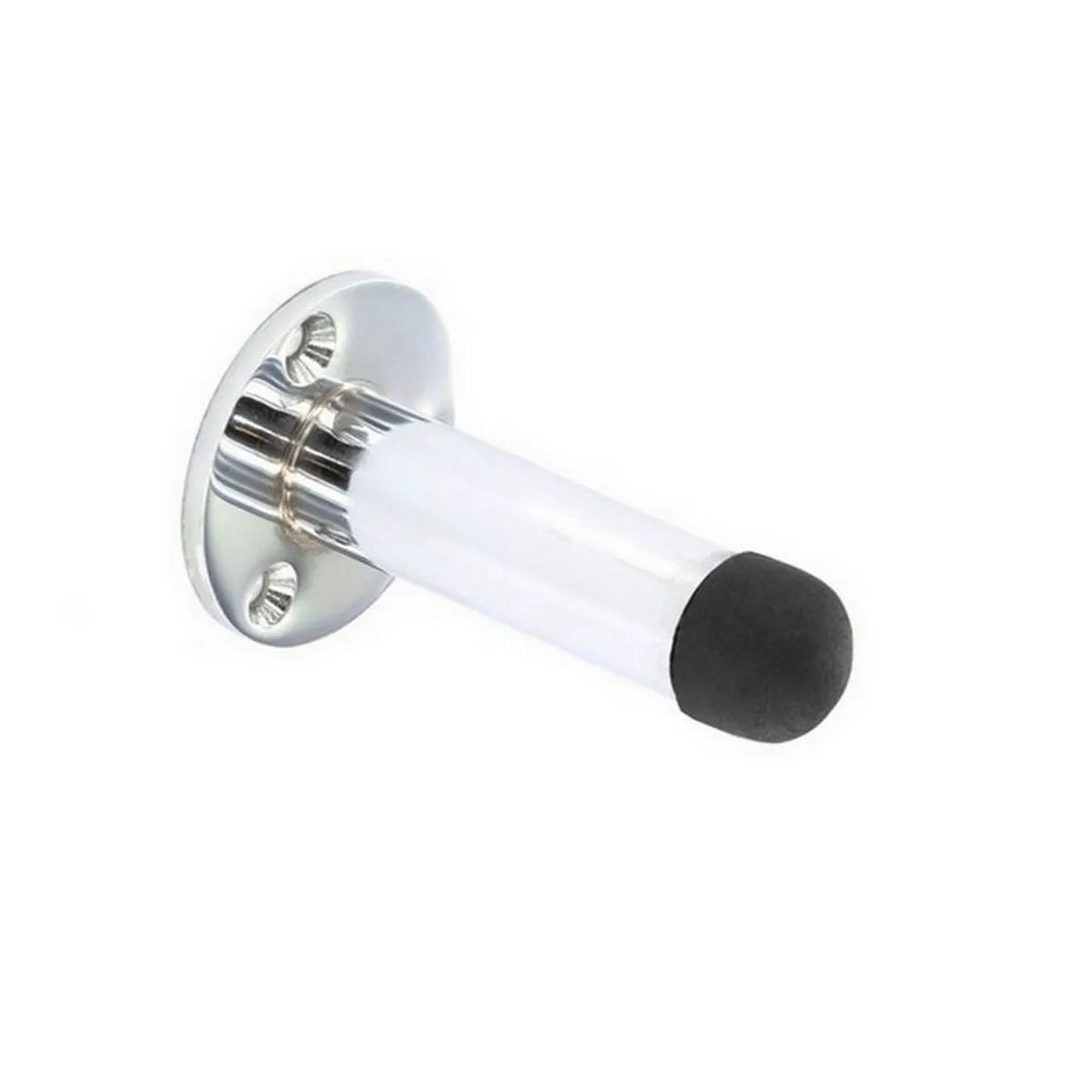 Securit S2985 Projection Door Stop Chrome 63mm