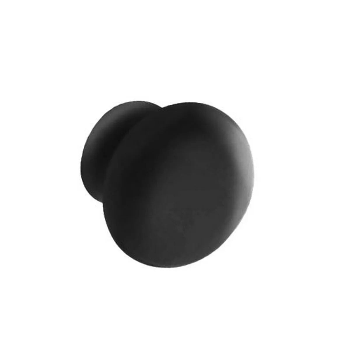 Securit S3574 Ceramic Cupboard Knob Black 35mm Card of 2