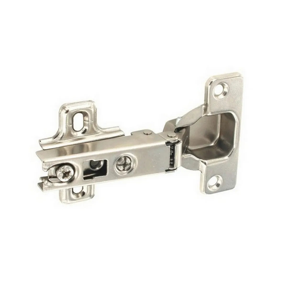 Securit S4422 Sprung Concealed Cabinet Hinges Zinc Plated 35mm (1 Pair Carded)