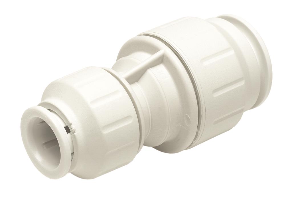 15mm x 10mm REDUCING COUPLER WHITE Item No. SFFRC1510