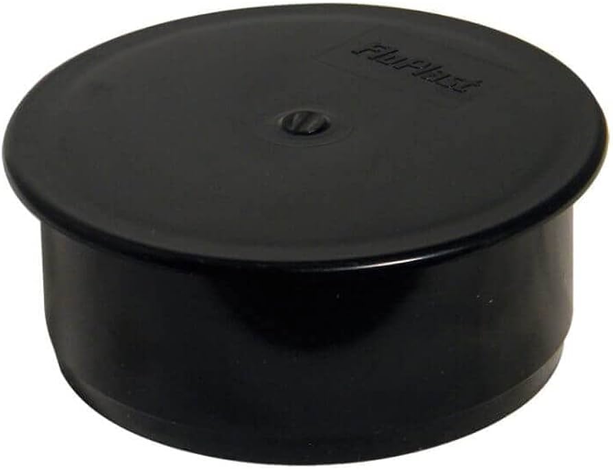 110mm Socket Plug Black