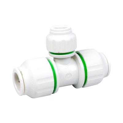 22mm x 22mm x 15mm REDUCING TEE UNION WHT Item No. TL-TTU222215M