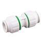 Plastic 15mm EQUAL UNION CONNECTOR WHITE Item No. TL-TUC1515M