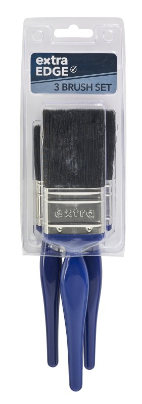 EXTRA EDGE 3 BRUSH PACK - 1", 1½" & 2"