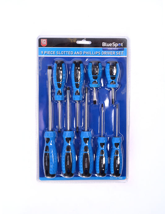 9PC Assorted Screwdriver Set