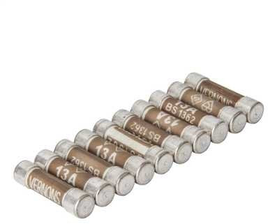 Plug Top Fuses 13Amp (10 pack) PF13