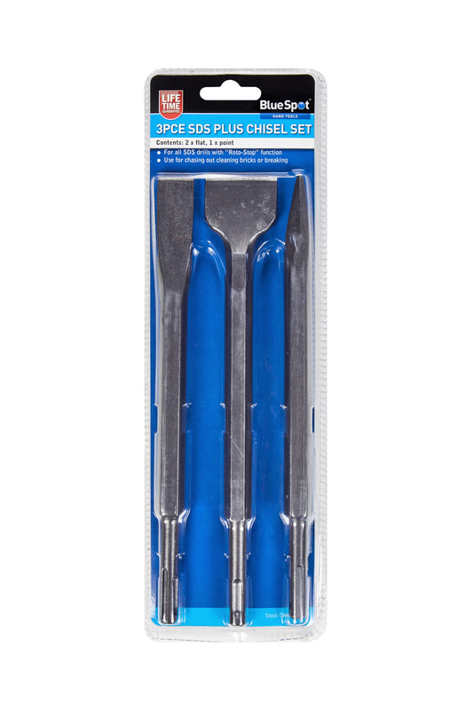 3PC SDS Plus Chisel Set