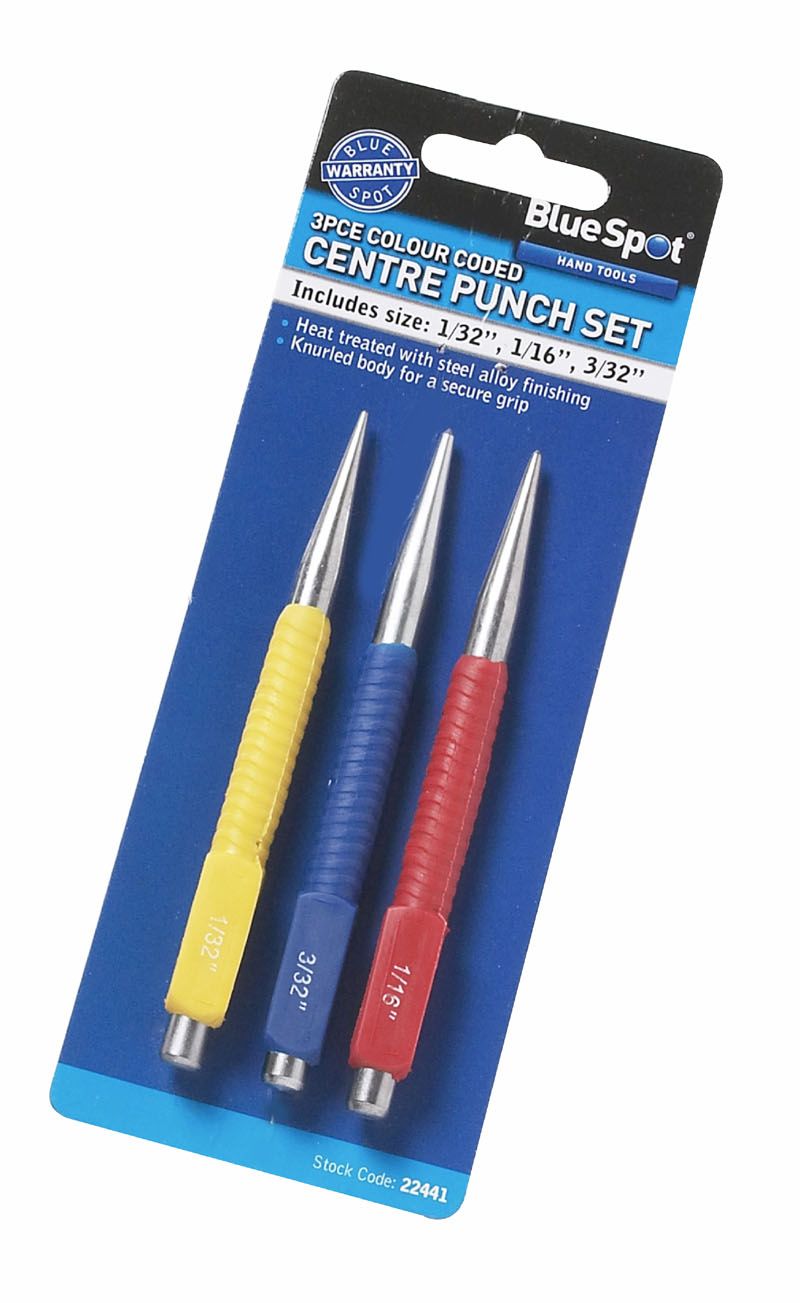 3PC Centre Punch Set