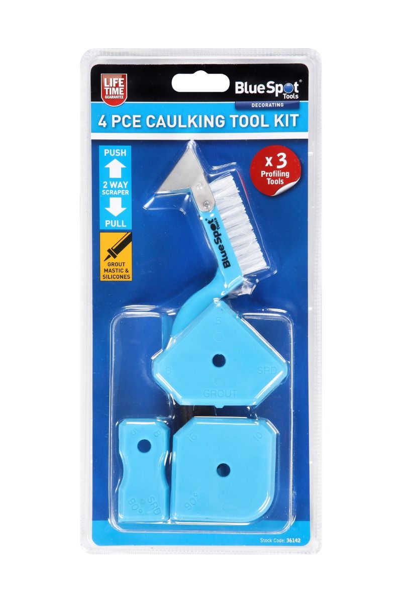 4PC Caulking & Silicone Tool Kit