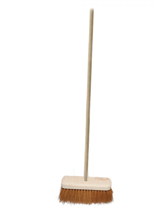 12" Natural Coco Brush / Broom