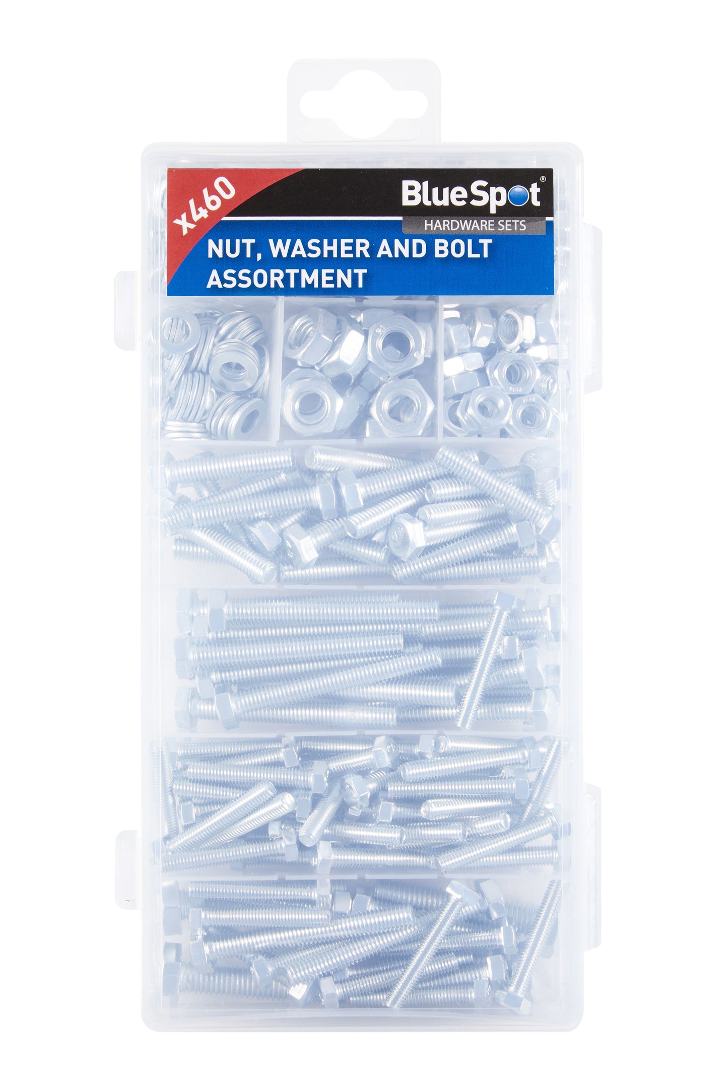 460PC Assorted Nut, Washer & Bolt Set