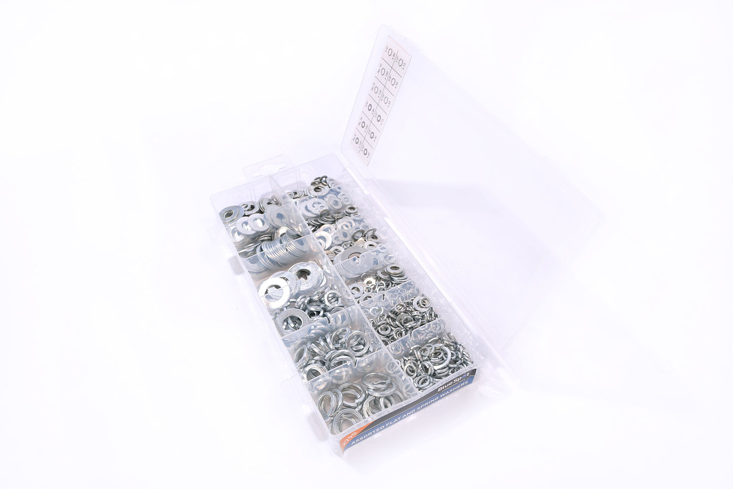 790PC Assorted Flat & Spring Washer Set