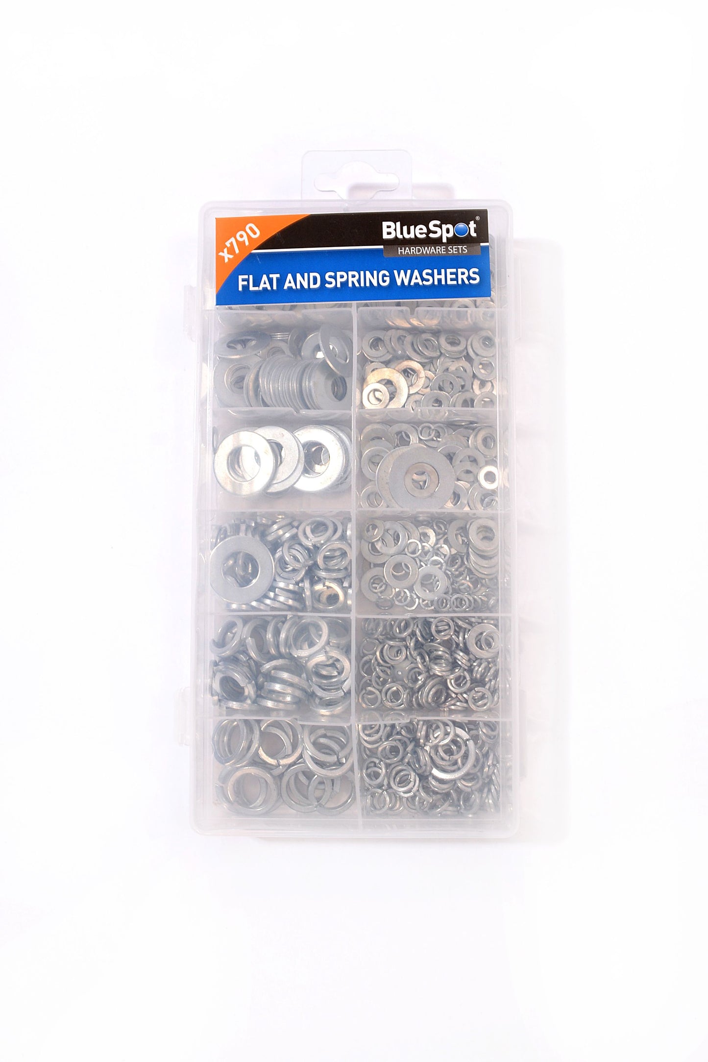 790PC Assorted Flat & Spring Washer Set