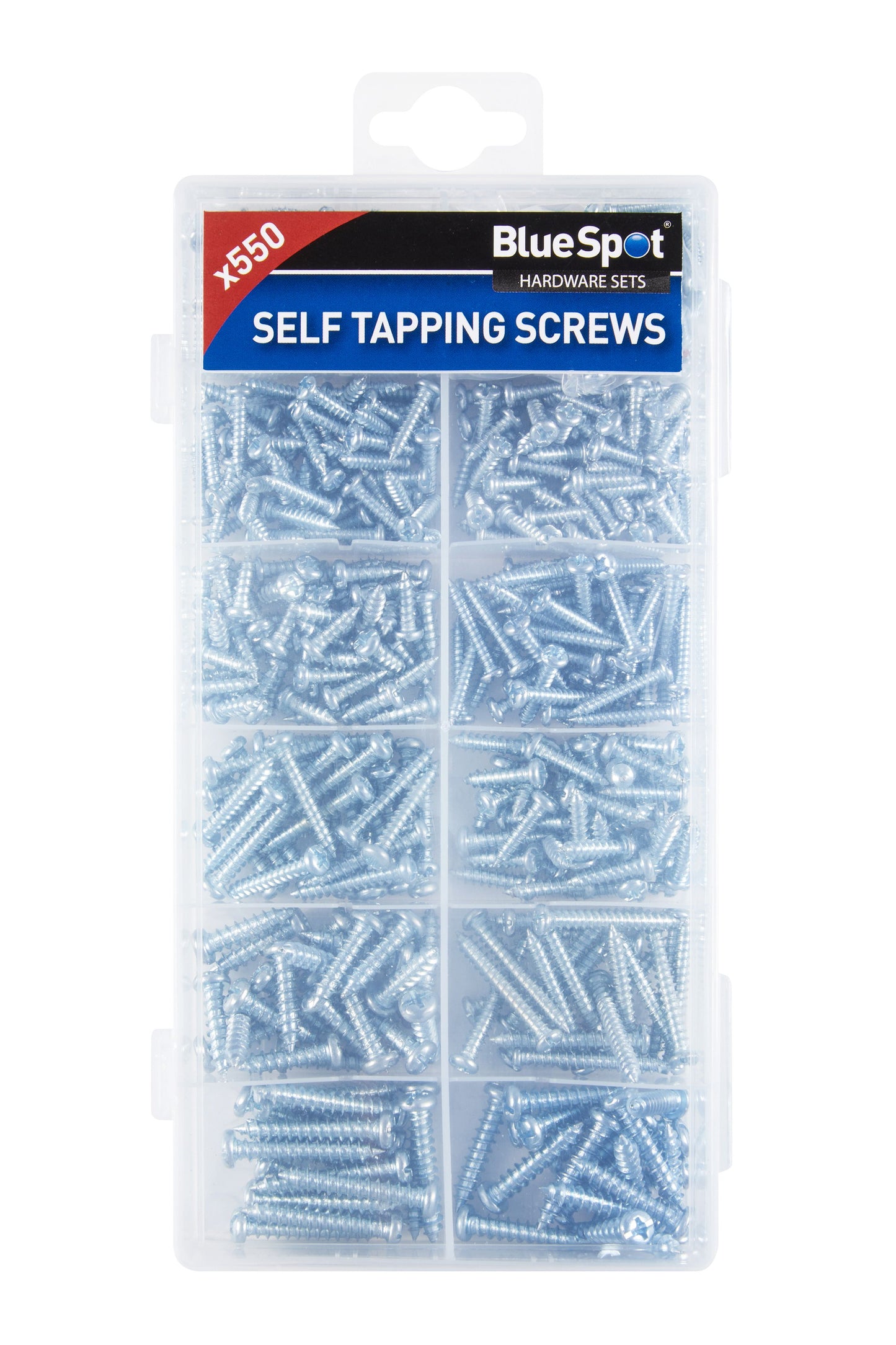 550PC Assorted Self Tapping Screw Set