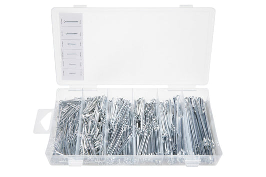 555PC Assorted Cotter Split Pin Set