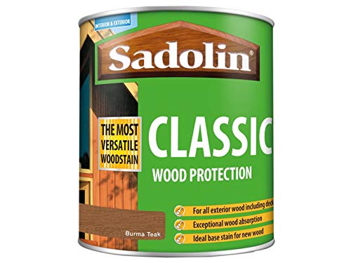 Sadolin Classic Wood Protection 1L Burma Teak