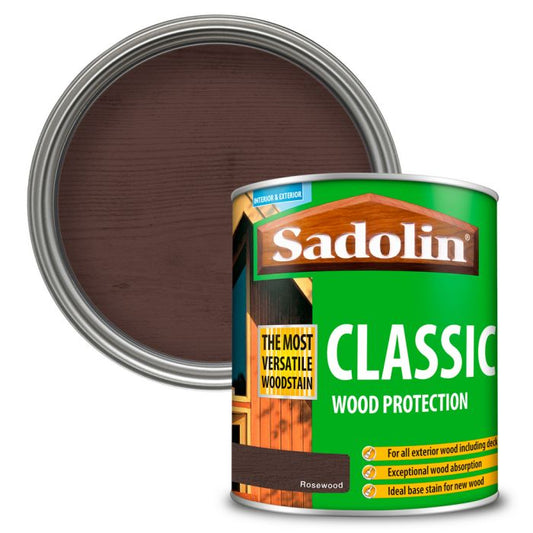 Sadolin Classic All Purpose Woodstain Rosewood 1L