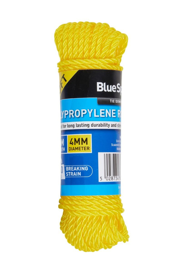 15M x 4mm Poly Rope – Fixings Factory