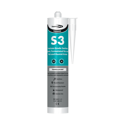 S3 Sanitary Acetoxy Silicone Sealant With Fungicide BDS3