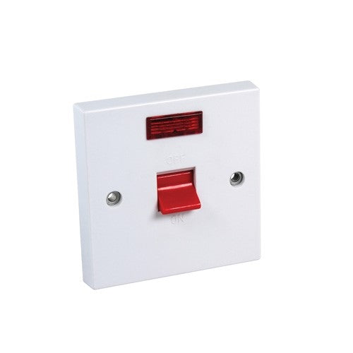 Cooker Switch 45Amp + Neon DP CEDCS45N