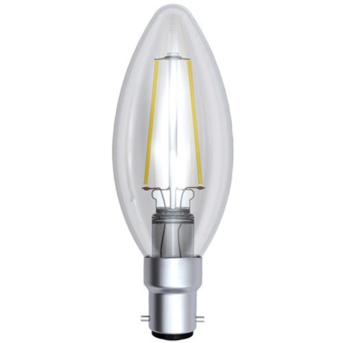 Filament Lamp Candle Shape 2W 3000K 210Lm SBC(B15d) FLC2SBC