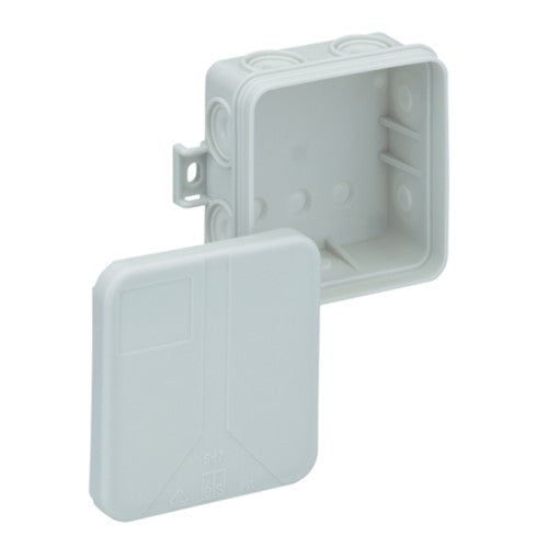 Spelsberg Junction Box safe opening and closing mechanism 75x75x37mm IP55 Grey VDE SD7L